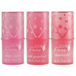 100% Pure Fruit Pigmented Lip & Cheek Tints Shimmery Cocoa Berry