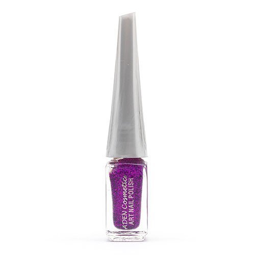 Aden Art Decor Nail Polish Glitter Amethyst