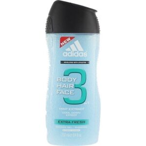 Adidas 3 in 1 Extra Fresh Shower Gel Shower Gel 250ml