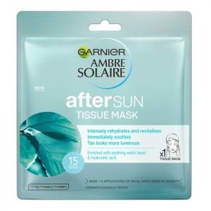Ambre Solaire After Sun Cooling Hydrating Face Sheet Mask