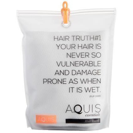Aquis Lisse Crepe Hair Towel