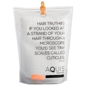 Aquis Waffle Long Hair Towel