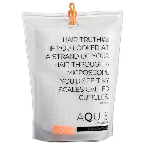 Aquis Waffle Long Hair Towel