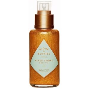 BJÖRK&BERRIES Never Spring Body Oil with Shimmer