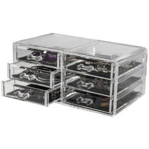 Beauty Organizers Bijoux Organizer Jewelry Organizer Box with 6 Drawers