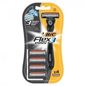 Bic Flex 3 Partahöylä + 4 Terää