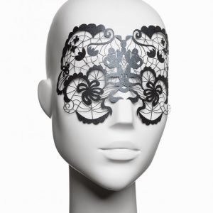 Bijoux Indiscrets Anna Vinyl Mask Vinyylinaamio Musta