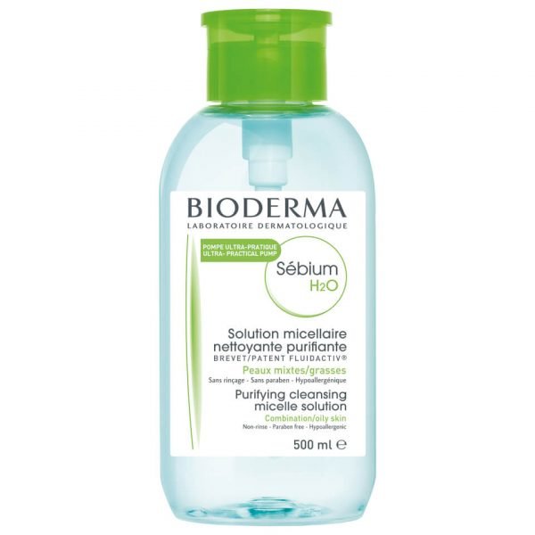 Bioderma Sébium H2o 500 Ml Pump Reverse Limited Edition