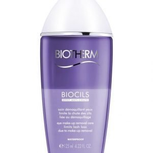 Biotherm Biocils Anti Chute Eye Make Up Remover 125 ml Silmämeikinpoistoaine