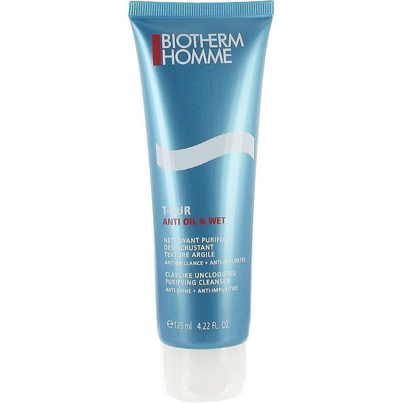 Biotherm Homme T-Pur Anti Oil & Wet Purifying Cleanser 125ml
