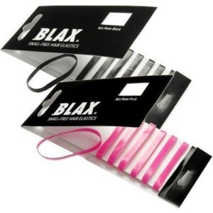 Blax Snag-Free Hair Elastics Musta