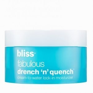 Bliss Fabulous Drench N'quench Cream Kasvonaamio