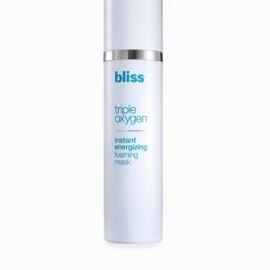 Bliss Triple Oxygen Instant Energizing Foaming Mask Kasvonaamio Valkoinen