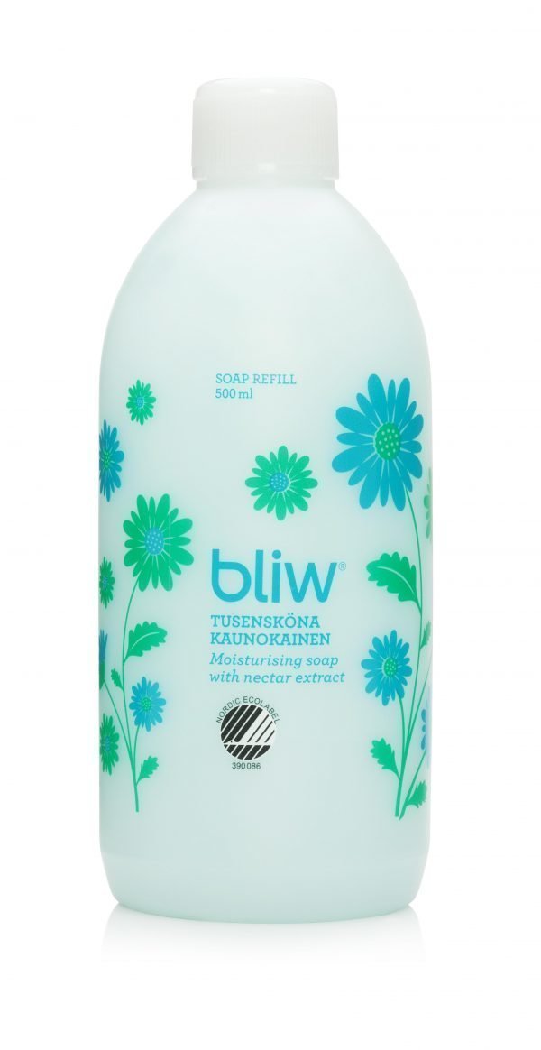 Bliw Kaunokainen 500 Ml Täyttöpakkaus Nestesaippua