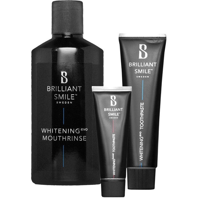 Brilliant Smile Brilliant Smile Trio Toothpaste 65ml Mouthrinse 250ml Toothpaste 20ml