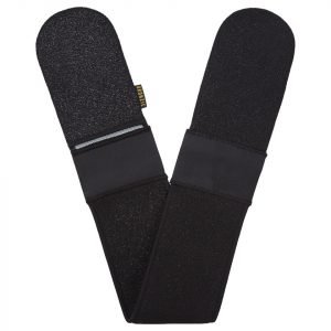 Bronzie Ultimate Back & Body Exfoliating Mitt Charcoal Infused