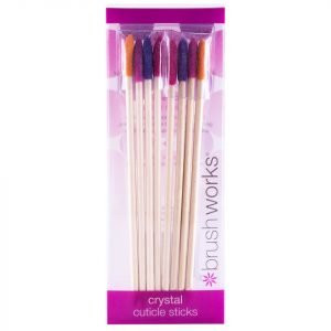 Brushworks Crystal Cuticle Sticks