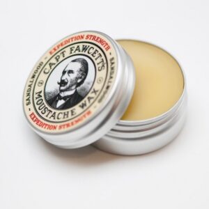 Captain Fawcett Moustache Wax Expedition Strength