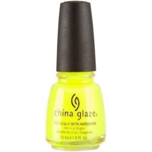 China Glaze Nail Lacquer Yellow Polka Dot Bikini