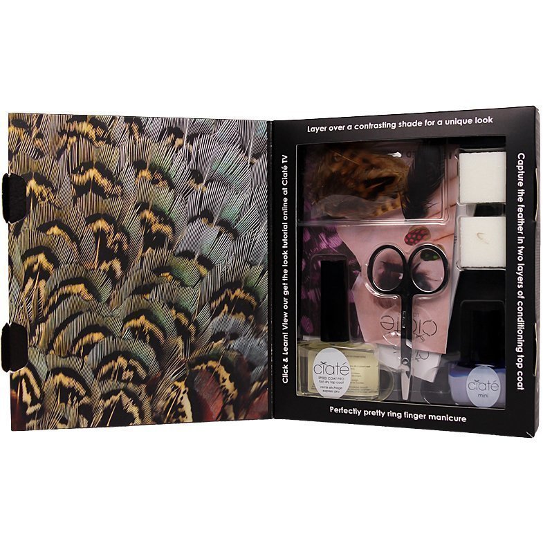 Ciaté Feathered Manicure Ruffle My Feathers