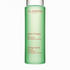 Clarins Toning Lotion Oily Skin 200 Ml Meikinpoistoaine Valkoinen