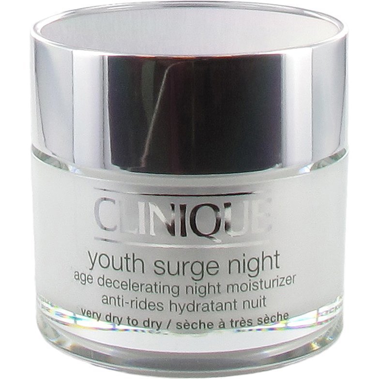 Clinique Youth Surge Night Age Declerating Night Moisturizer 50ml (Very Dry To Dry)