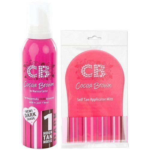 Cocoa Brown 1 Hour Tan Dark & Tanning Mitt
