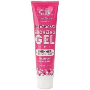 Cocoa Brown Instant Tan Bronzing Gel Shimmer