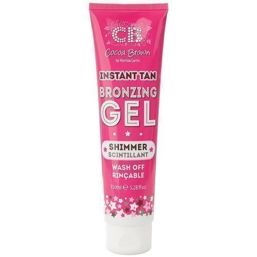Cocoa Brown Instant Tan Bronzing Gel Shimmer