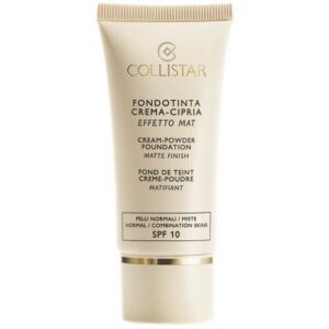 Collistar Cream Powder Foundation Matte Finish SPF 10 6 Leather