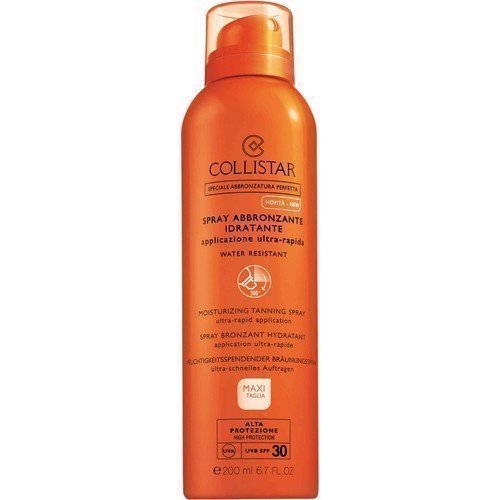 Collistar Moisturizing Tanning Spray Ultra-Rapid Application SPF 30