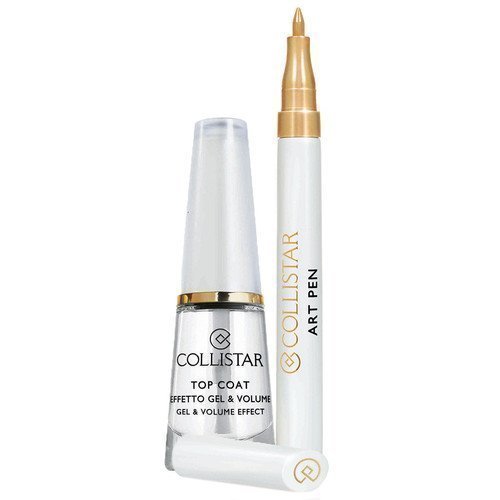 Collistar Top Coat Gel & Volume Effect & Art Pen Gold