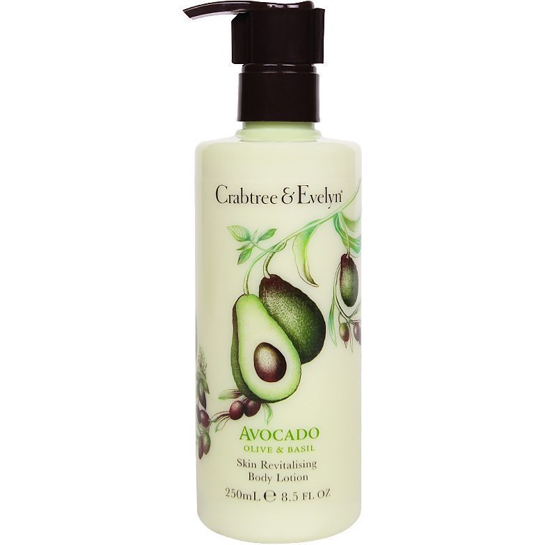 Crabtree & Evelyn Avocado Olive & Basil Body Lotion 250ml