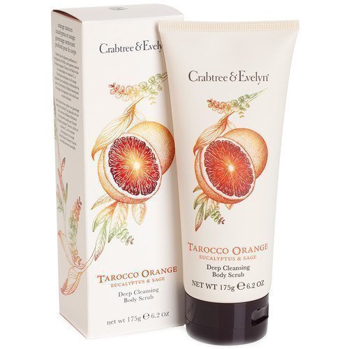 Crabtree & Evelyn Tarocco Orange Eucalyptus & Sage Deep Cleansing Body Scrub