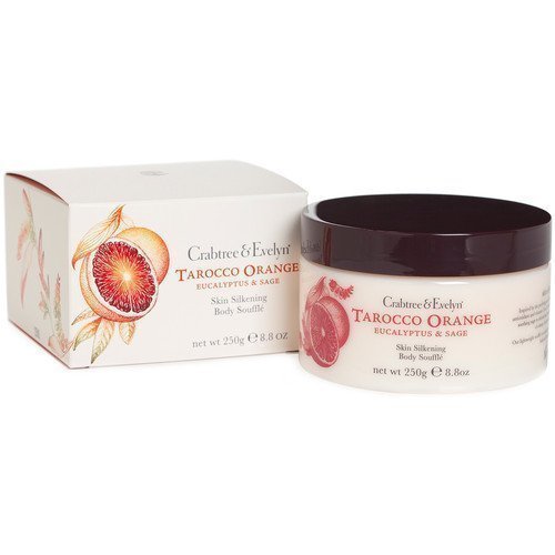 Crabtree & Evelyn Tarocco Orange Eucalyptus & Sage Skin Silkening Body Soufflé