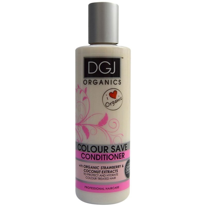 DGJ Organics Colour Save Conditioner Strawberry & Coconut Extracts 250ml