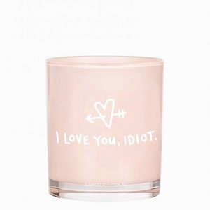 Damselfly Candles I Love You Idiot Tuoksukynttilä Blush