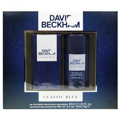 David Beckham Classic Blue Gift Set