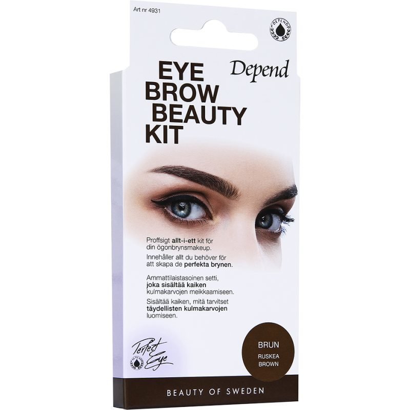 Depend Eyebrow Beauty Kit Brown