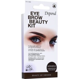 Depend Eyebrow Beauty Kit Dark Brown