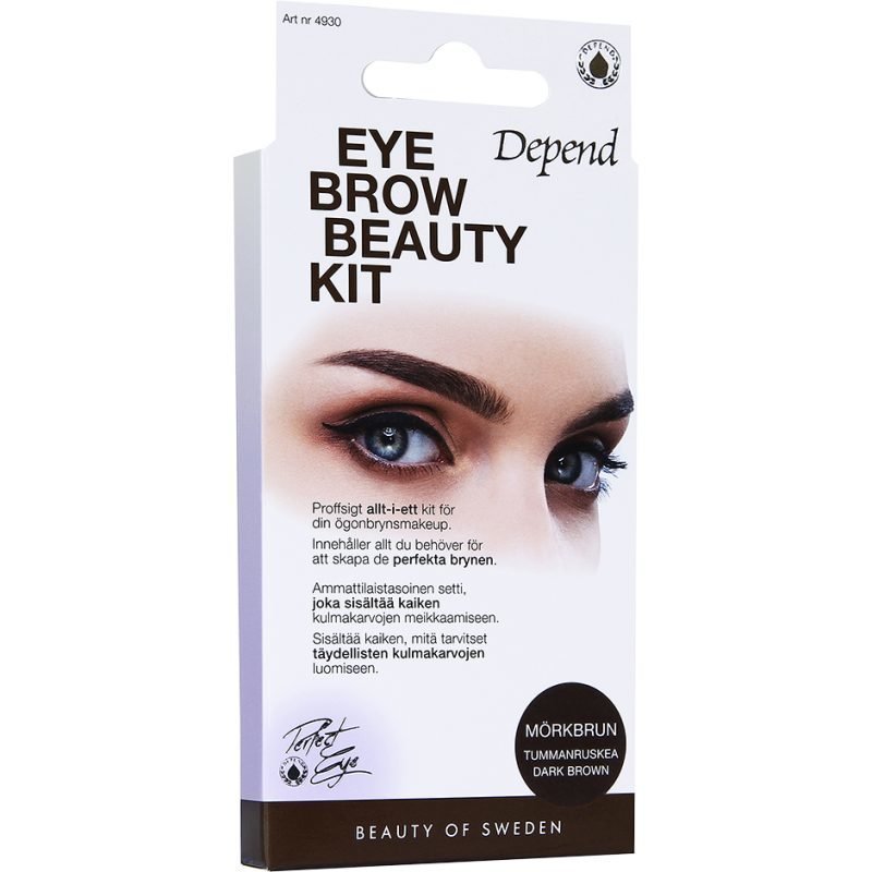 Depend Eyebrow Beauty Kit Dark Brown