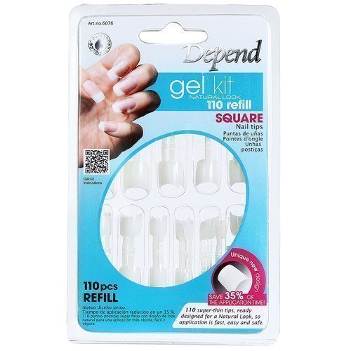 Depend Natural Look Gelekit 110 Refill Square 6076