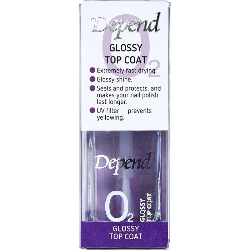 Depend O2 Glossy Top Coat 11ml