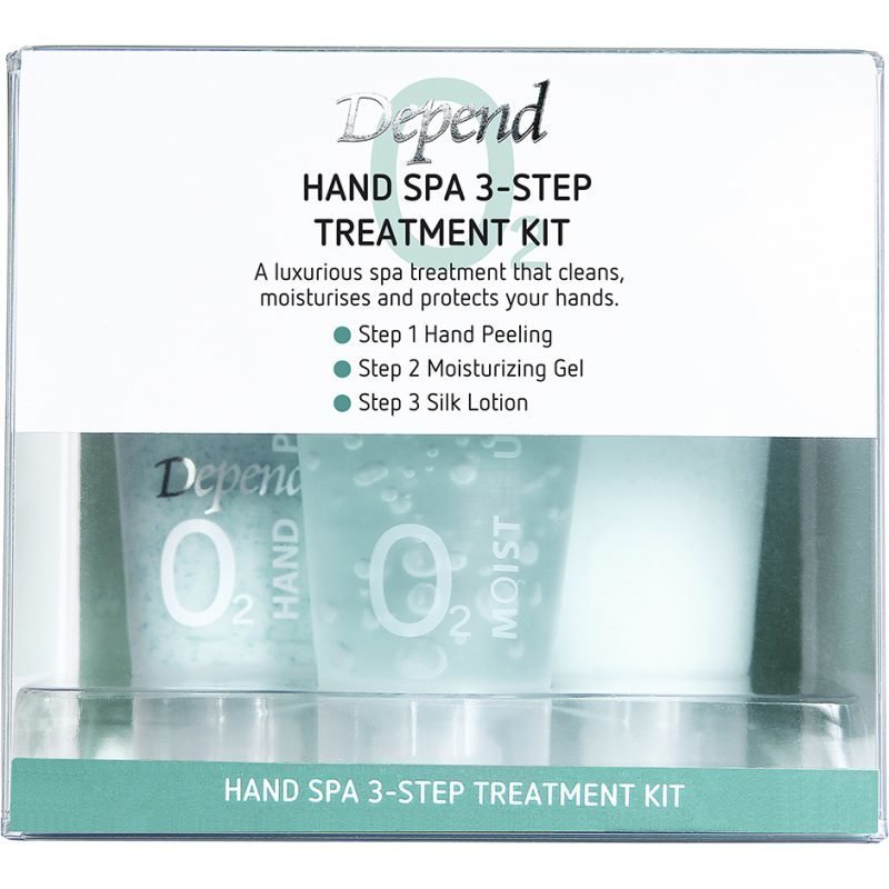 Depend O2 Hand Spa 3-Step Treatment Kit 3x20ml