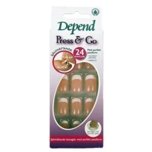 Depend Press & Go Självhäftande Lösnaglar 6092