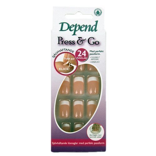 Depend Press & Go Självhäftande Lösnaglar 6092