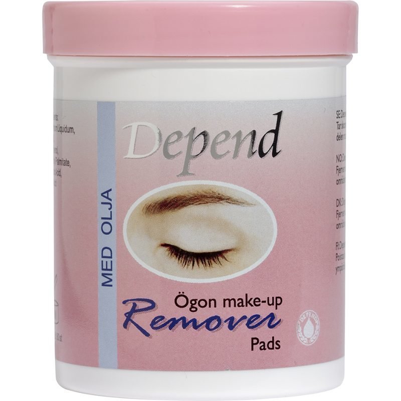Depend Remover Pads With Oil Eye Makeup 80 Pcs