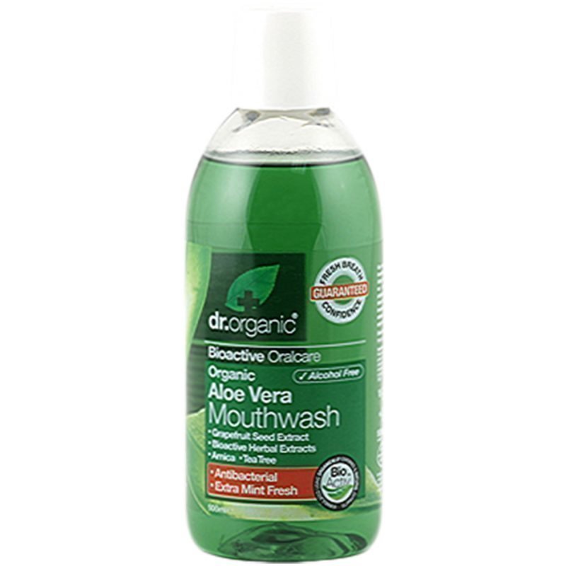 Dr Organic Aloe Vera Mouthwash 500ml