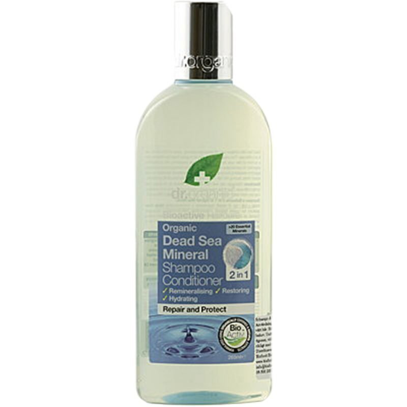 Dr Organic Dead Sea Mineral 2 In 1 Shampoo Conditioner 265ml