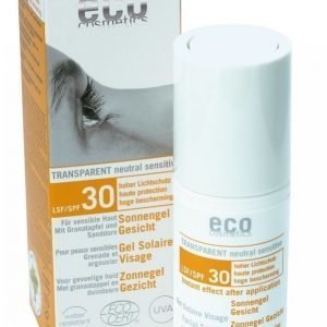 Eco Cosmetics Aurinsuojakogeeli Kasvoille Spf30 30 Ml